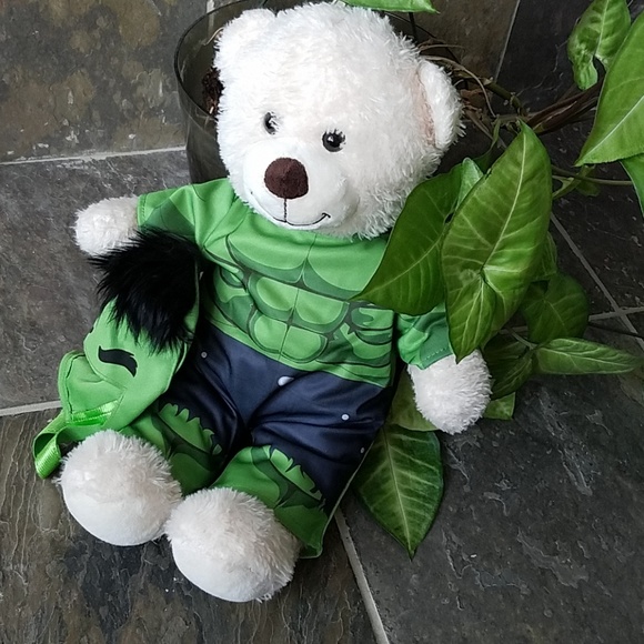 incredible hulk teddy bear